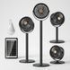 Вентилятор акумуляторний Solar Floor Fan S39 з сонячною панеллю та LED-лампою 1598 фото 4