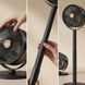 Вентилятор акумуляторний Solar Floor Fan S39 з сонячною панеллю та LED-лампою 1598 фото 2