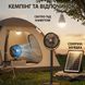 Вентилятор акумуляторний Solar Floor Fan S39 з сонячною панеллю та LED-лампою 1598 фото 3