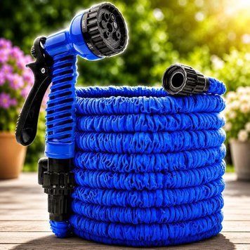Шланг розтяжний Magic Hose 45 м для поливу саду та городу з розпилювачем 1500 фото