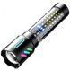 LED-ліхтар ручний акумуляторний з боковою світлодіодною панеллю та USB  1297 фото 1