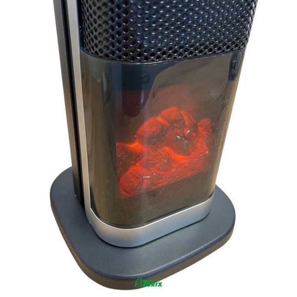 Тепловентилятор электрический с двумя режимами обогрева Portable Fan Heater 1094 фото