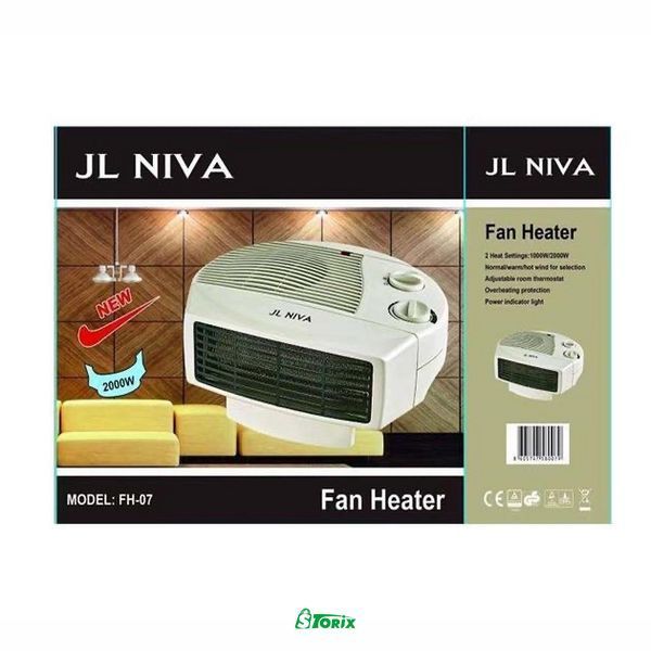 Тепловентилятор JL NIVA FH-07, 2000 Вт 1312 фото