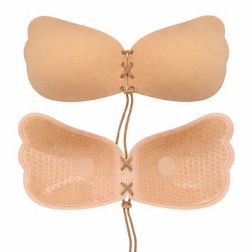 Бюстгальтер-невидимка Fly Bra силиконовый без бретелек с утяжкой 1404 фото