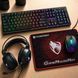 Ігровий комплект 4в1 Gaming Combo: клавіатура, миша, навушники, килимок 1457 фото 1