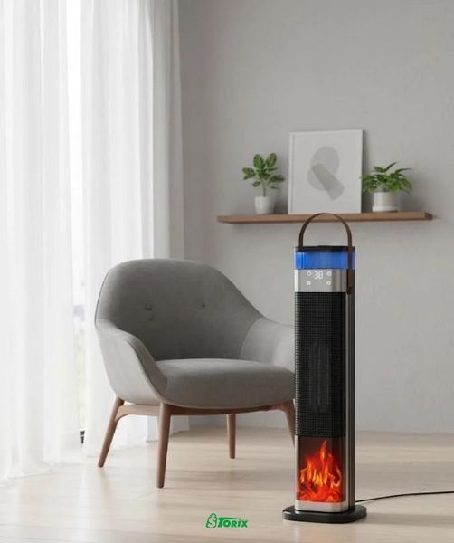Тепловентилятор зі зволожувачем Portable Fan Heater, 1500 Вт 1053 фото
