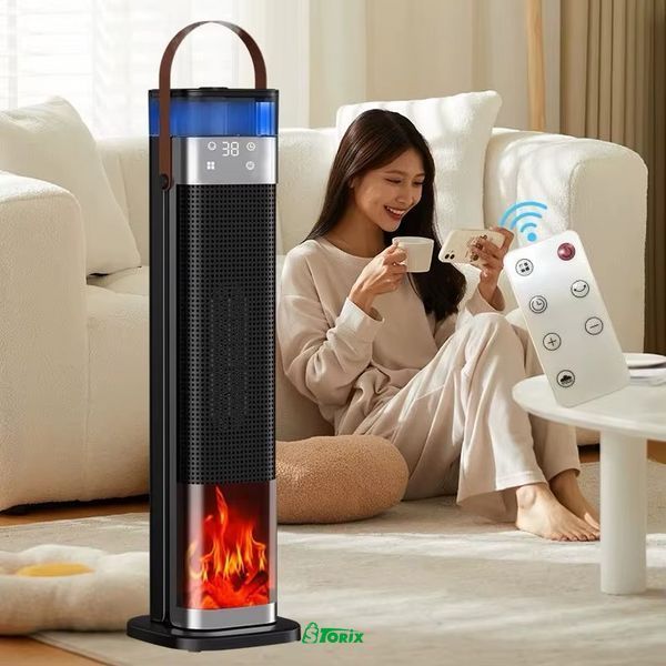 Тепловентилятор зі зволожувачем Portable Fan Heater, 1500 Вт 1053 фото