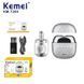 Электробритва Kemei KM-T288 аккумуляторная портативная 2в1 для лица и носа 1715 фото 6
