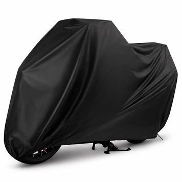 Чохол-тент для мотоцикла XL для захисту від дощу, пилу та сонця 1360 фото