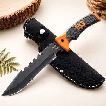 Мисливський ніж Gerber з фіксованим клинком та чохлом, 32 см 1513 фото