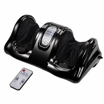 Електромасажер роликовий для ніг і стоп Shiatsu Foot Massager з пультом 1205 фото