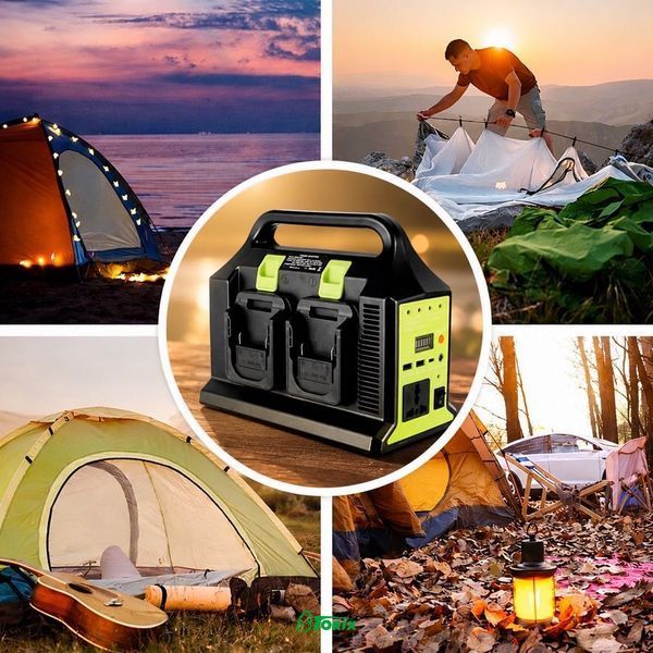 Перетворювач напруги, інвертор UIN2 300W з 12V на 220V для 4 акумуляторів 1623 фото