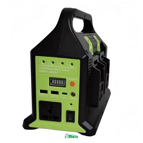 Перетворювач напруги, інвертор UIN2 300W з 12V на 220V для 4 акумуляторів 1623 фото