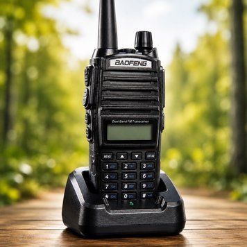 Рація Baofeng Dual Band VHF/UHF із зарядною станцією 1729 фото