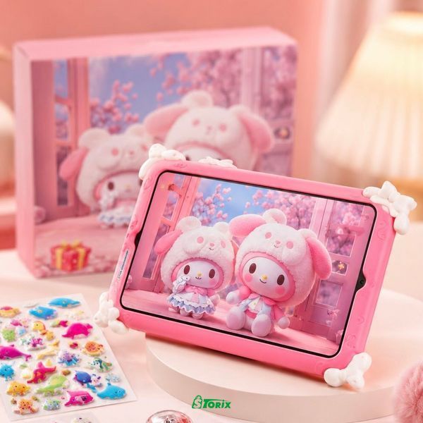 Планшет дитячий MEIJIAHUI Melody H1 8 ГБ RAM 256 ГБ ROM Android 15 рожевий 1677 фото