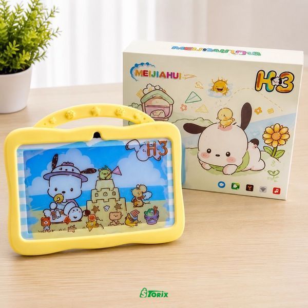 Планшет детский MEIJIAHUI H3 7 дюймов Wi-Fi Android 8 ГБ 256 ГБ желтый 1680 фото