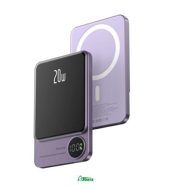 PowerBank Q9 бездротовий 5000 mAh з технологією MagSafe 1021 фото