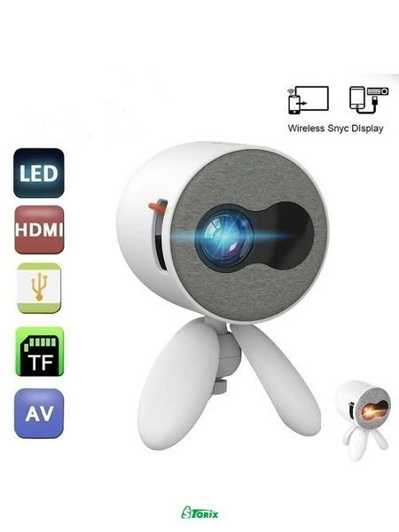 Портативний мініпроєктор Led Projector YG220 9188 фото