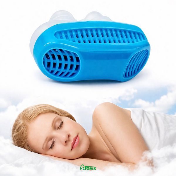 Носова кліпса проти хропіння 2в1 Anti Snoring&Air Purifier 1377 фото