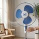 Вентилятор підлоговий Alfarid Fan 18 дюймів, 3 швидкості, синій 1583 фото 2