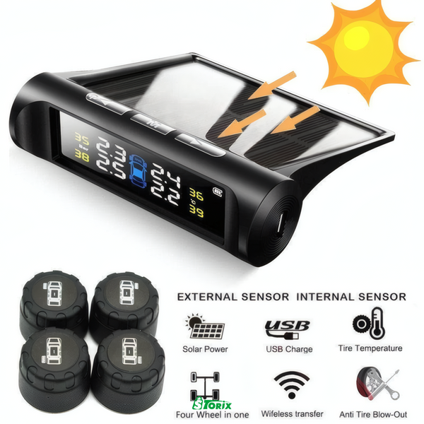 Система контролю тиску в шинах TPMS+Solar&nbsp; 0890 фото
