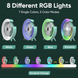 Вентилятор настільний з RGB-підсвічуванням, від USB 5243 фото 4